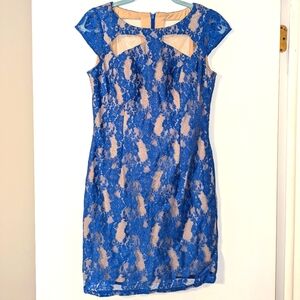 Women's Lace Cocktail Mini Dress